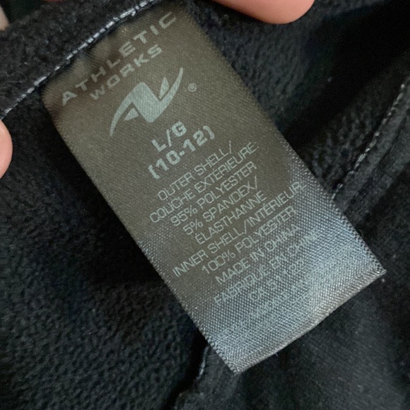 Boys Large Grey Reflective Athletic Works Fall Jacket/windbreaker - Picture 5 of 6